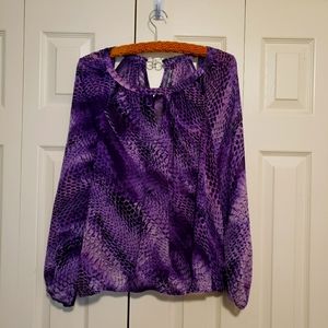 Jennifer Lopez Purple Top